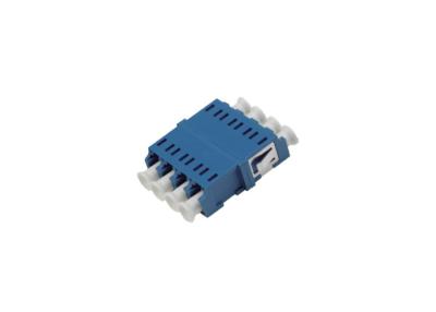 China Zirconia ceramic Sleeve LC Duplex Fiber Optic Adapter for sale