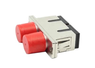 China China Good Quiality SC-FC Duplex Metal Fiber Optic Hybrid Adapters for sale