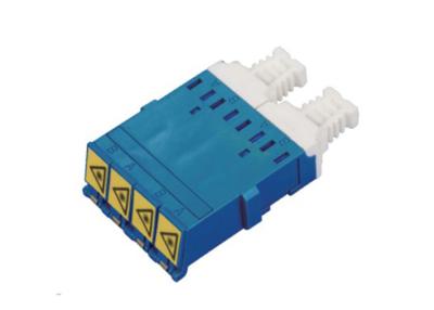 China UPC/APC QUAD Avoid Laser LC Fiber Optic Adapter for sale