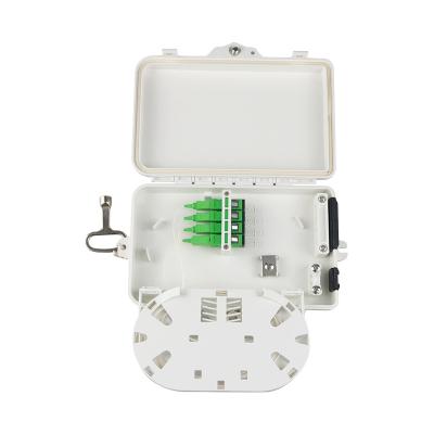 China FDB-WS/ADT-4A termination box fiber FTTH fiber optic distribution box ABS+PC for sale