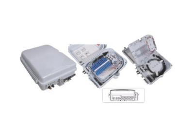 China 15mm Input IP65 24F Fiber Optic Termination Box for sale