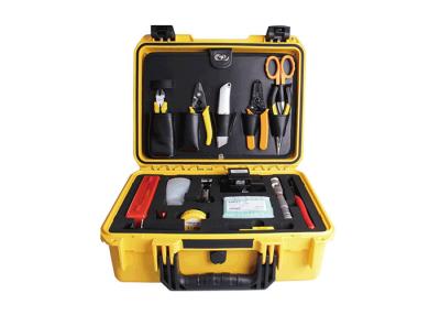 China FTTH FTTB Fiber Optic Tool Kit for sale