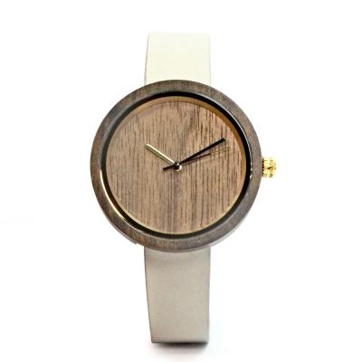 China Power Reserve Japanese Movement Wooden Watch Customize Your Own Logo And Brand Wooden Belt Watch for sale