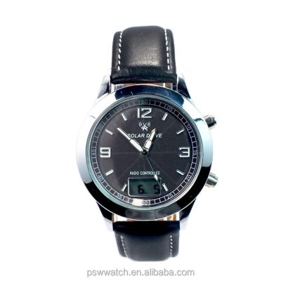 China Water Resistant Good Selling Stainless Steel Leather Watch Quartz Wrist Men And Women Watch 2021 for sale