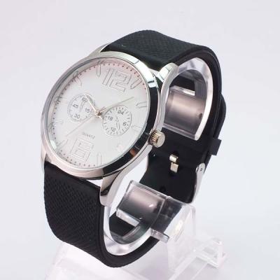 China Power Reserve Silicone Watch Waterproof Sport Alloy Steel Back Watch Watches Cheap Waterproof Wrist Watch for sale