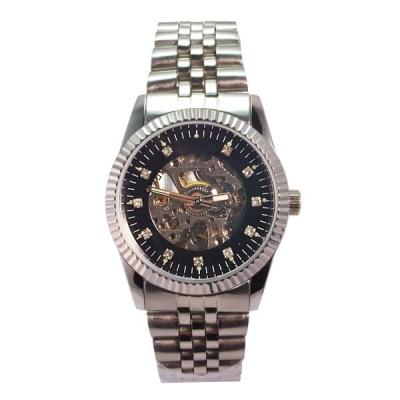 China New Automatic Date Stainless Steel Watch Men, Automatic Mechanical Watch for sale