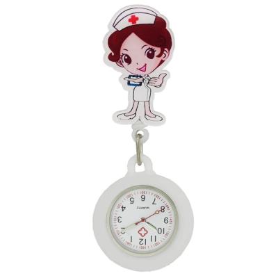 China Low Moq Rubber Case Nurse Power Reserve Unisex Watches Glass Digital Nurse Watch for sale