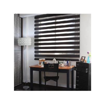 China 1PC MOQ Traditional High Quality Window Shade Roller Zebra Blinds Customized Size With Stainless Steel Bead Chain for sale