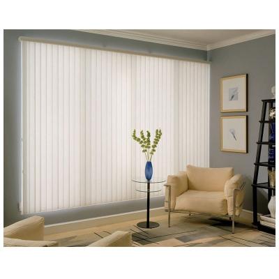 China 100% Polyester Popular Home Manual Design Modern Customized Check Rope Decor Vertical Blinds For Window for sale