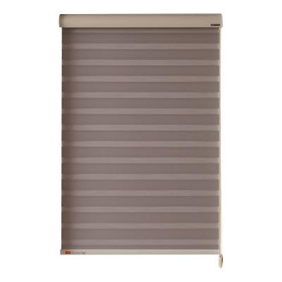 China Square Customized Size Roll Curtain Zebra Double Blind Roller Shades Window Shades Roller Blinds Day And Night for sale