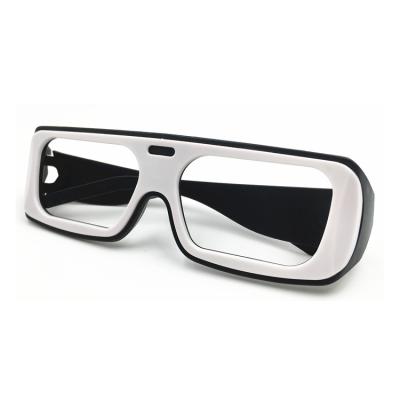 China Hot Sale ABS Plastic Material Adults Linear Polarized Video Game 3D Glasses Frame 50