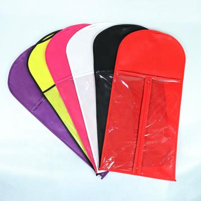 China Wholesale Super Convenient Foldable Dustproof Portable Body Wave Suit With Transparent Zipper Wig Storage Bag for sale