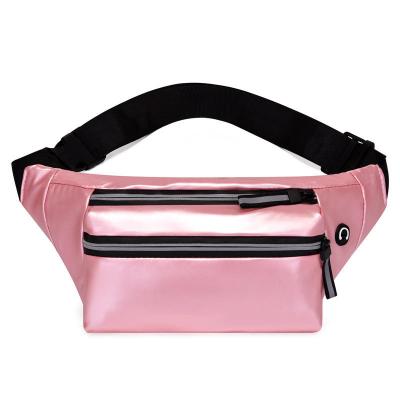 China Popular Cheap Waist Bag Water Proof Best Price Fashionable Casual Multi Color Belt Fanny Pack Pink for sale