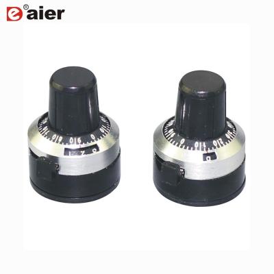 China Precise Potentiometer Knob 6MM Precision Potentiometer Dial Knob Lock Cap Switch Knobs Dial for sale