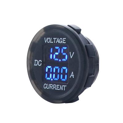 China Car Test Voltmeter Digital Voltmeter And Ammeter DC 5V 48V Voltage LED Display Blue Red Green for sale