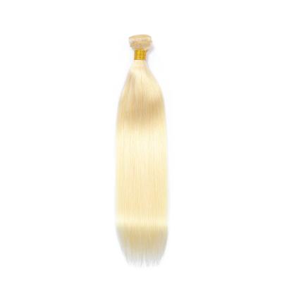 China Silky Straight Wave Brazilian 613 Blonde Bundles Straight Virgin Hair Brazilian Virgin Hair One Bundle Bundles Unprocessed Human Hair for sale