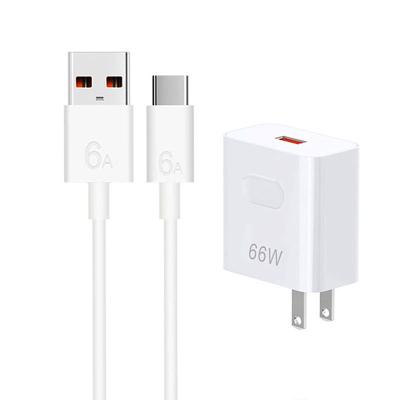 China Manufacturer Warranty 6A Android 1M2M3M Fast Charging White Mobile USB Type-c Cable Quick Charge Phone for sale