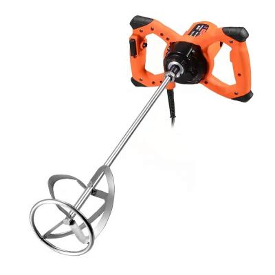 China Concrete mix Adjustable 2100W 6 Speed Handheld Cement Mixer Drill Electric Mortar Mixer for sale