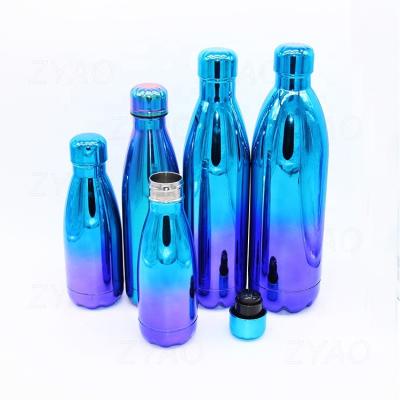 China Viable Colorful Wholesale Water Bottle Stainless Steel Drinking Water Tumbler Vacuum Insulated Water Bottle for sale