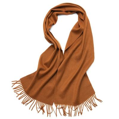 China Luxury Inner Mongolia Scarves High Quality Wool Woven Pure Luxury 100% Cashmere Scarf for Women for sale