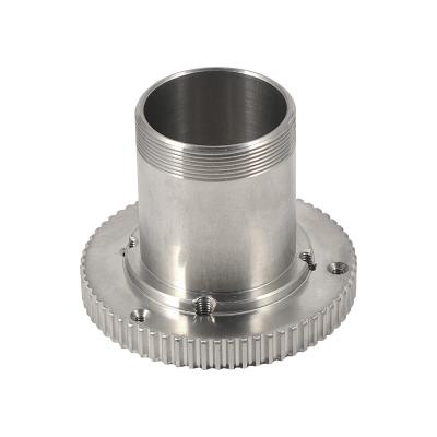 China OEM Robotic CNC Parts Stainless Steel Aluminum Alloy Custom Machining Synchro Pulley For Tooth Type MXL XL L 2GT S3M 5M HTD3M for sale