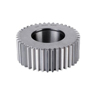 China Hotels Low Noise Precision 5-6 Level Grinding Low Backlash Finished Bore Carbon Steel Iron Stainless Steel Spur Gear for sale