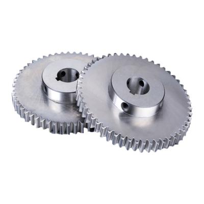 China Hotels China Supplier Forged Gears Directly Drive Transmission Parts Helical Gear For Material 20CrMoTi 40Cr S45C Brass for sale