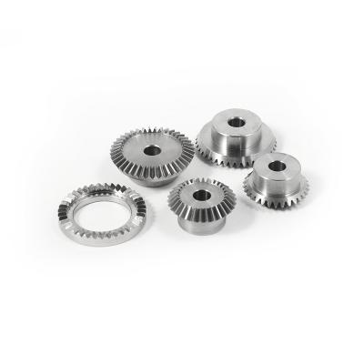 China Hotels Factory DIN JIS Spare Parts High Precision Forging Stainless Steel Standard Bevel Gear For Auto Parts for sale