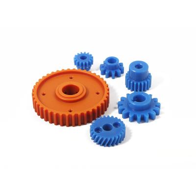 China Hotels OEM High Precision CNC Machining Industrial Plastic Worm Nylon Transmission PA66 Helical Spur Gear for sale