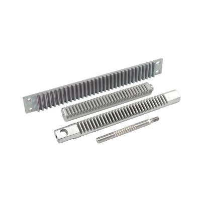 China Hotels Spur Gears Packaging Spare Parts High Precision Stainless Steel Outer Gear Rack For Engraving Machine for sale