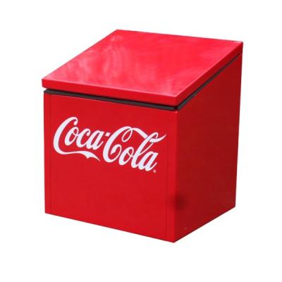 China Sustainable High Quality 24L Portable Metal Picnic Beer Ice Cooler Box for sale