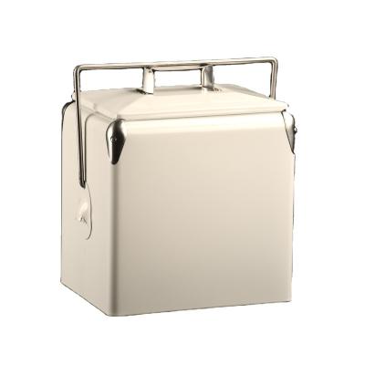 China A viable portable metal cooler box for sale