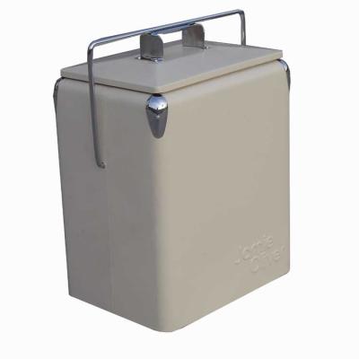 China Amazon Waterproof Warm Metal Cooler Box Portable Cooler Box Wine Cooler Christmas Decoration for sale