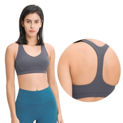 China Hopeup Breathable Fashion Sports High Print Bra For Women Fitness Yoga Wear for sale