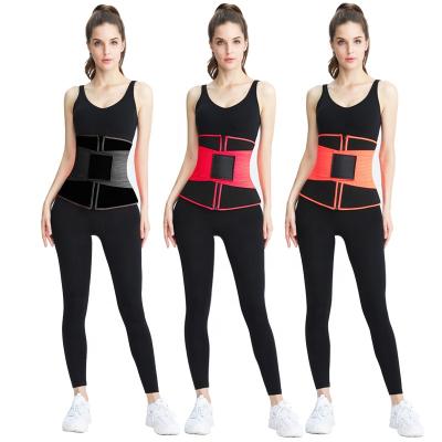 China Breathable Custom Logo Compression Elasticity Back Support Belt Lose Weight Stomach Belt Sauna Sweat Neoprene Waist Trimmer for sale