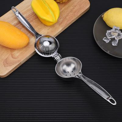 China 2022 Viable Hot Selling Viable Stainless, Steel With Heavy Duty Solid Metal Premium Quality Manual Citrus Juicer Lemon Squeezer for sale