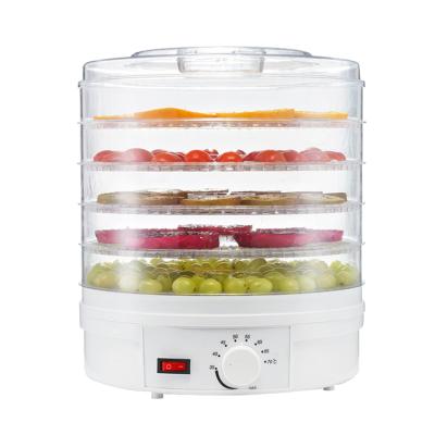 China Commercial Household Food Processors Digital Mechanical Control Small 5 Layers Fruit Vegetable Food Dehydrator for sale