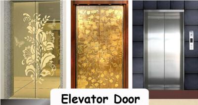 China High End Home Elevator Parts , Open Elevator Door Elevator Components For Apartment for sale