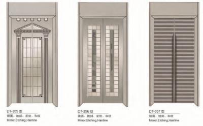 Cina Resistenza della corrosione su ordinazione delle porte dell'elevatore dei pezzi di ricambio commerciali dell'ascensore in vendita