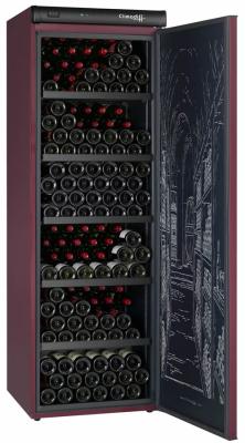 China Free Standing Wine Display Cabinet Wine Storage Cooler Climadiff CVP270A+ for sale