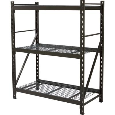 China 3 Tier Storage Unit Wire Storage Shelves With Wheels Commercial Grade for sale