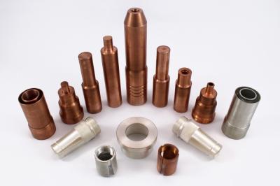 China CNC Impact Extrusion Process CNC Auto Parts Custom Copper Metal Components for sale