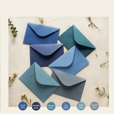 China Gift Envelope Ready To Ship Multi Colors Plain Envelopes 185*125mm 116g Paper Envelopes For Wedding Invitation Card for sale