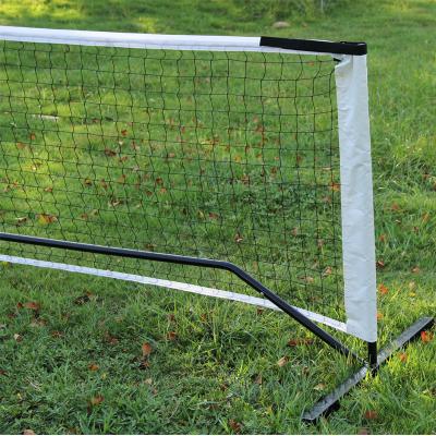 China 22ft Customized Steel Shaft Portable Pickleball Net Set Frame+PE Net+Oxforid Cloth USAPA Standard for sale