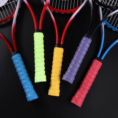 China Wholesale Multi Colors Badminton Tennis Rackets Super Bad Taste Anti-Slip Sweat Absorbent Ridged Cover Sweat-absorbent for sale