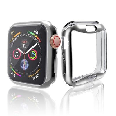 China Soft Soft Protect Case Watch Accessories Silicone TPU Protective Case Cover For Apple Watch for sale