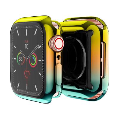 China Full Protective Full Cover Watch TPU Screen Protect Case 38mm 40mm 42mm 44mm For Apple Watch for sale