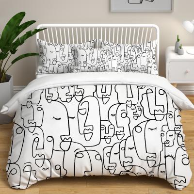 China Anti Dust Mite Brand Name Digital Printed Bedding And Pillow Cases Duvet Cover Sets for sale