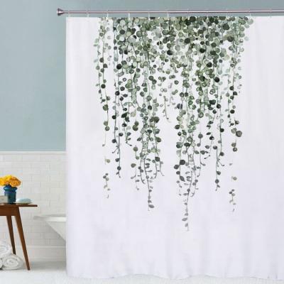 China Viable Wholesale Low Price High Quality Heavy Butterfly Shower Curtain Baby Shower Curtain for sale