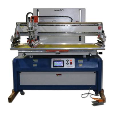 China Printing shops upgraded 60*90cm touch screen semi-automatic electric screen paper printing machine for sale